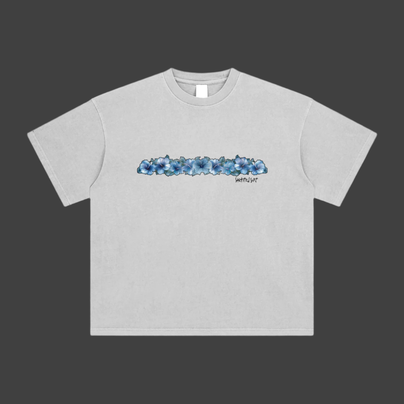 Floral Tee (Ash)
