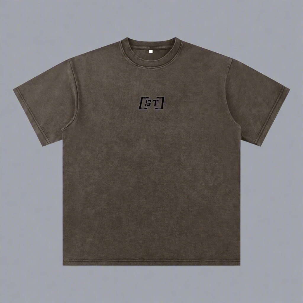SUNFLOWER VINTAGE TEE (BROWN)