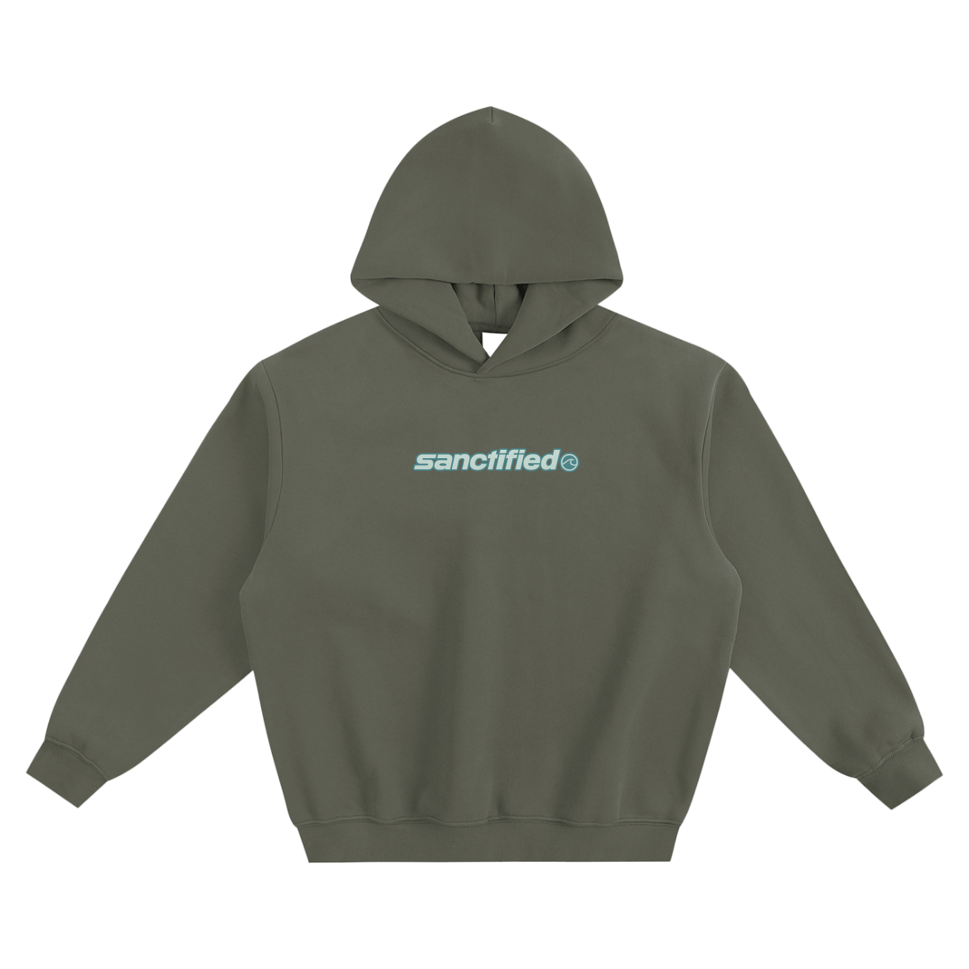 POW VINTAGE SKI HOODIE (DARK GREEN)